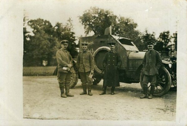 Бронированные автомобили Первой мировой войны