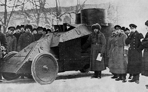 Бронированные автомобили Первой мировой войны